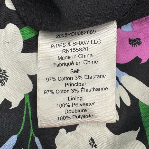 VERONICA BEARD Janis Ruched Floral-Print Dress Size 0. - Picture 14 of 16